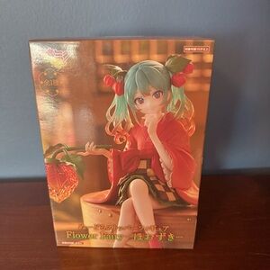 NEW IN BOX Hatsune Miku Noodle Stopper Figure Flower Fairy Hozuki furyu Japan